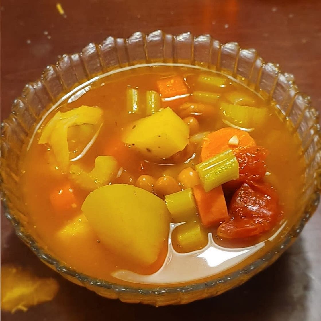 Instant Pot Vegetable Soup