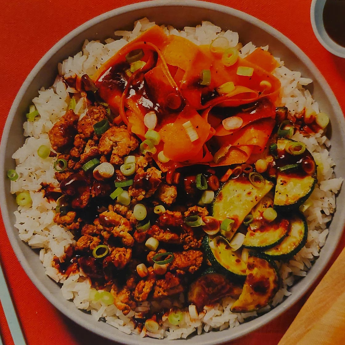 Pork & Zucchini Bibimbap