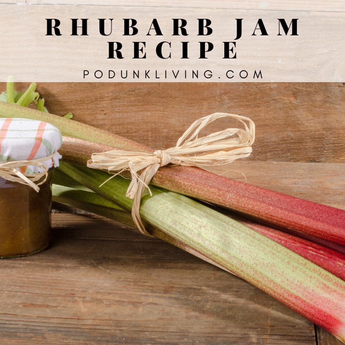 Rhubarb Jam Recipe