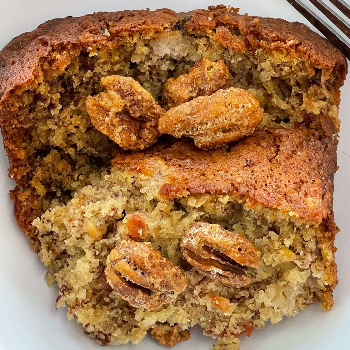 Bacon Peanut Butter Banana Bread Recipe - The Gold Lining Girl