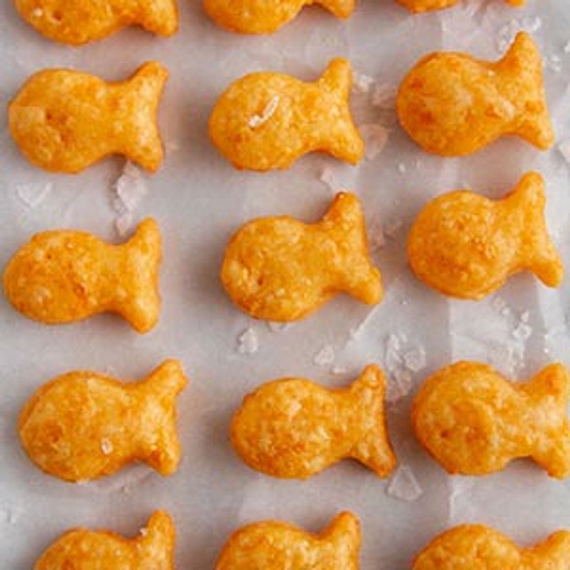 Homemade Goldfish Crackers
