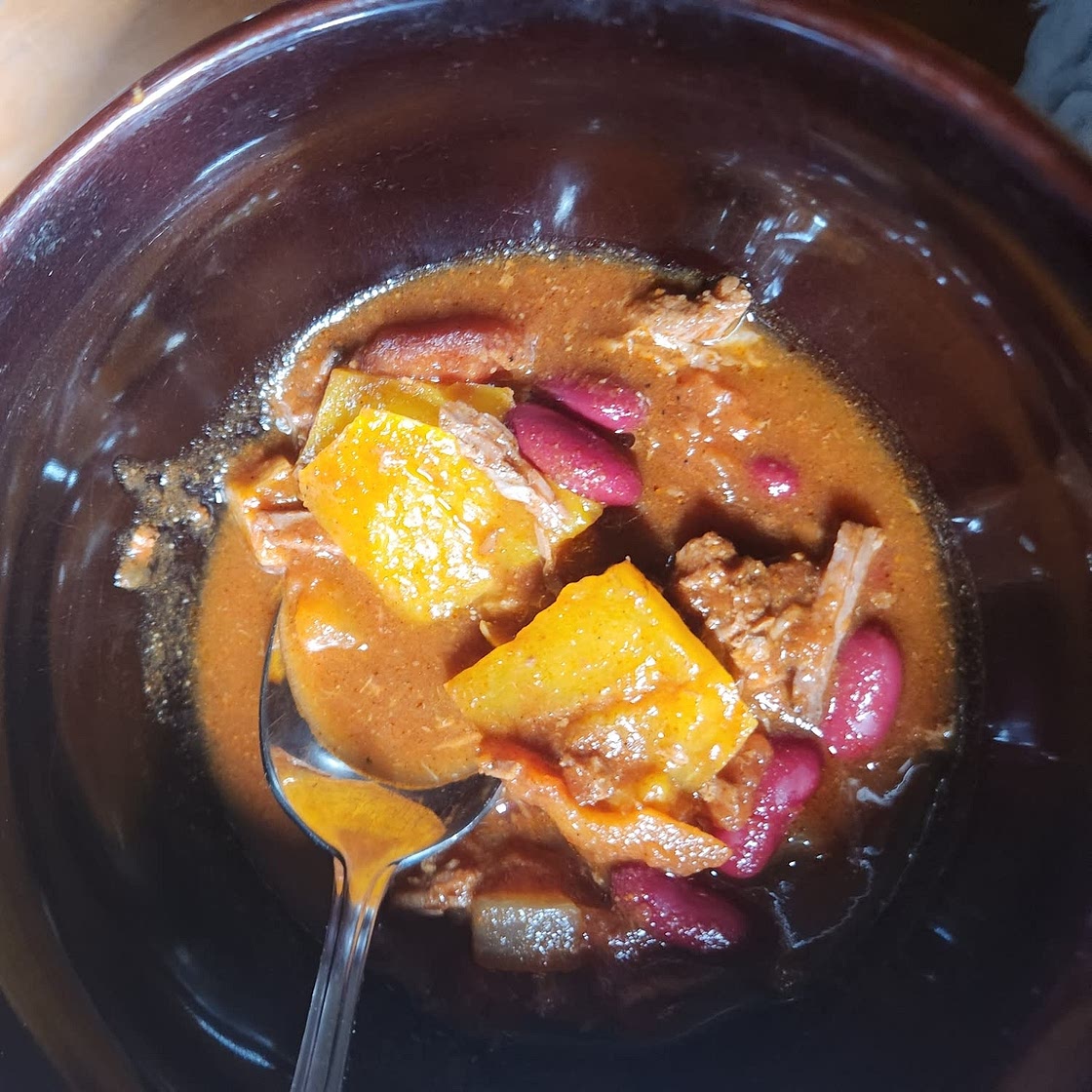 Low Carb Shredded Beef Chili