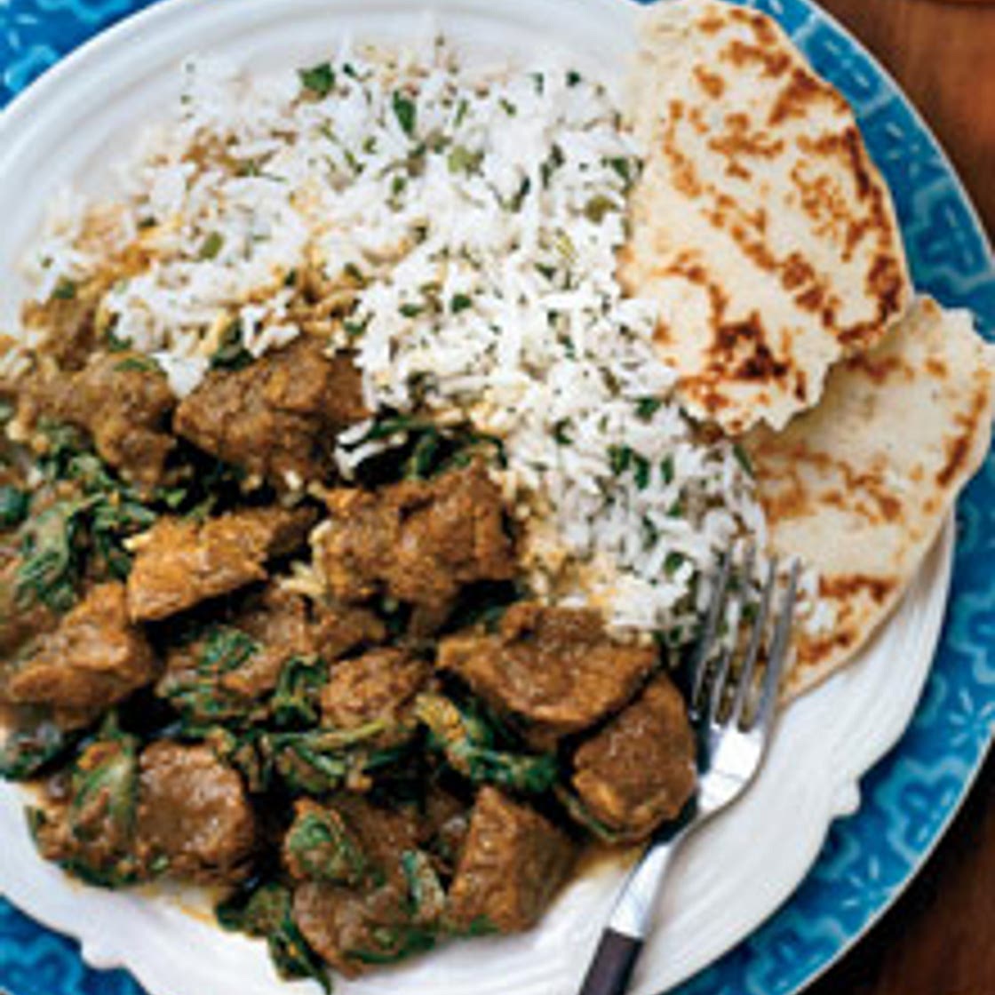 For the Crock-Pot: Indian Lamb and Spinach Curry