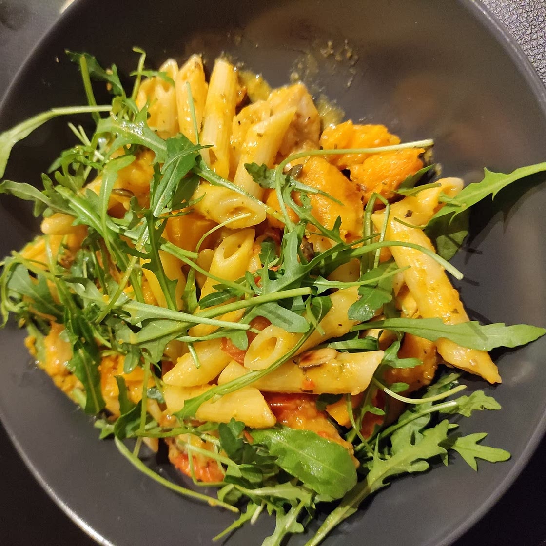 Roasted pumpkin pasta recipe