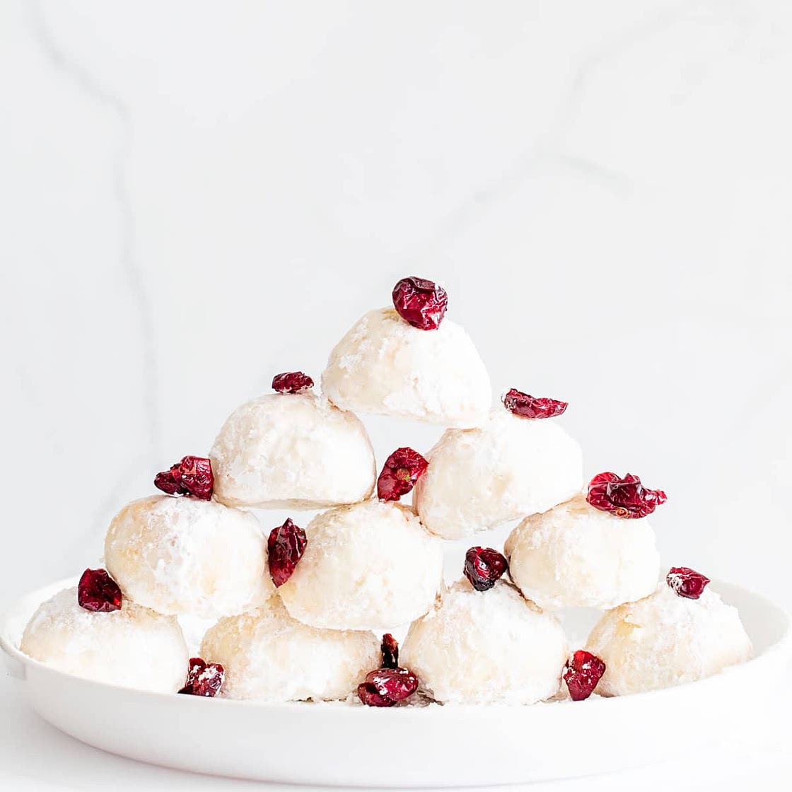 Air Fryer Snowball Cookies