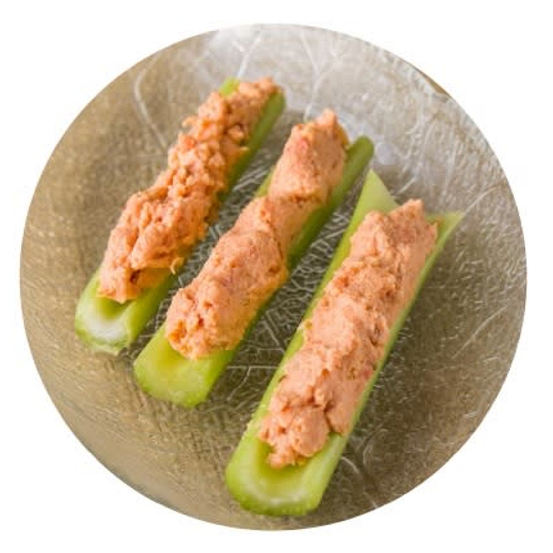 greek hummus  stuffed celery