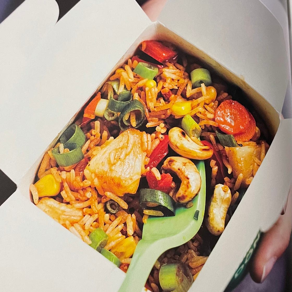 pineapple and cashew fried rice 
