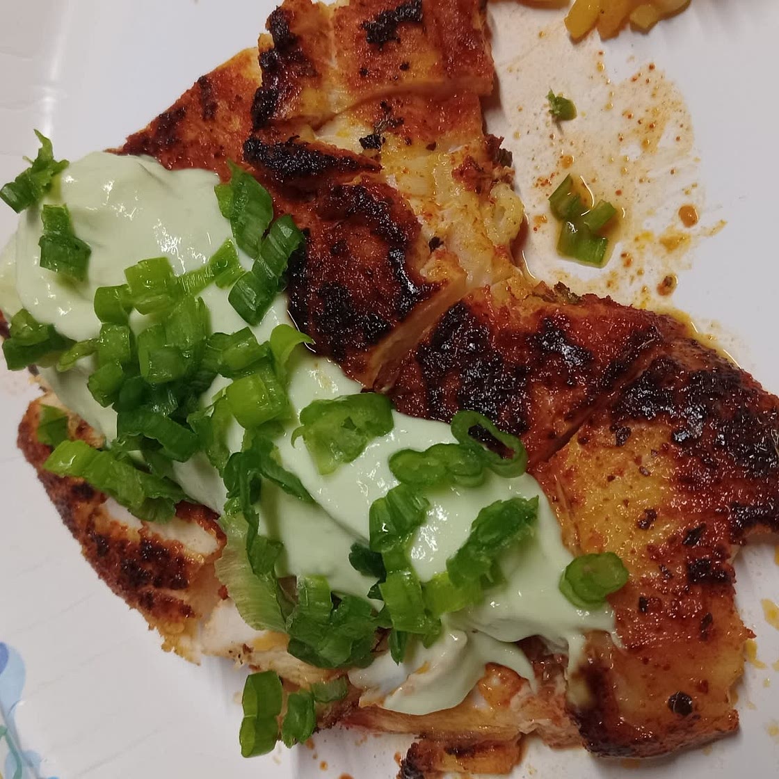 Blackened Chicken w/ Avocado Cream