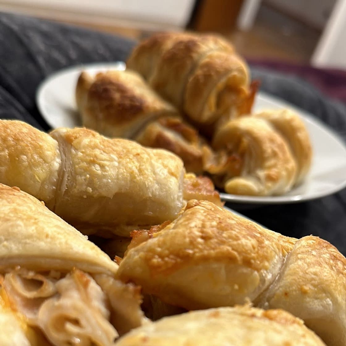 Turkey and Cheese Crescent Rolls - An Easy Family Appetizer Or Snack