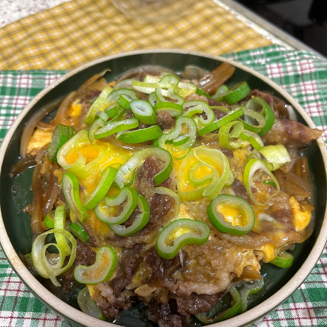 Easy Beef & Egg Rice Bowl