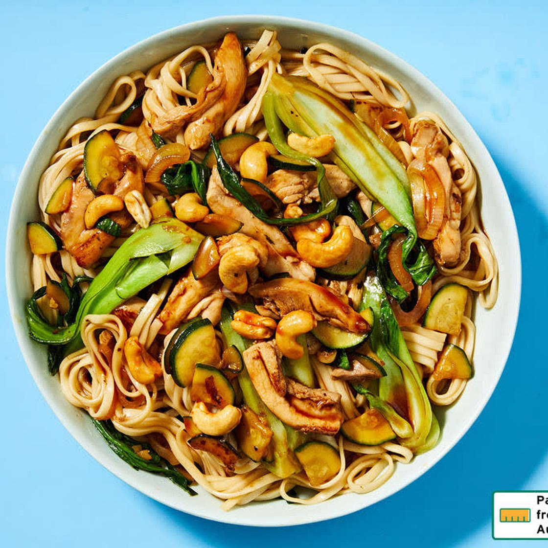 Cashew and Vegetable Noodle Stir-Fry