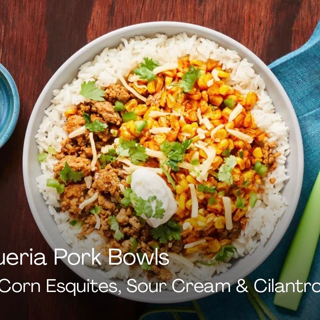 Taqueria Pork Bowls