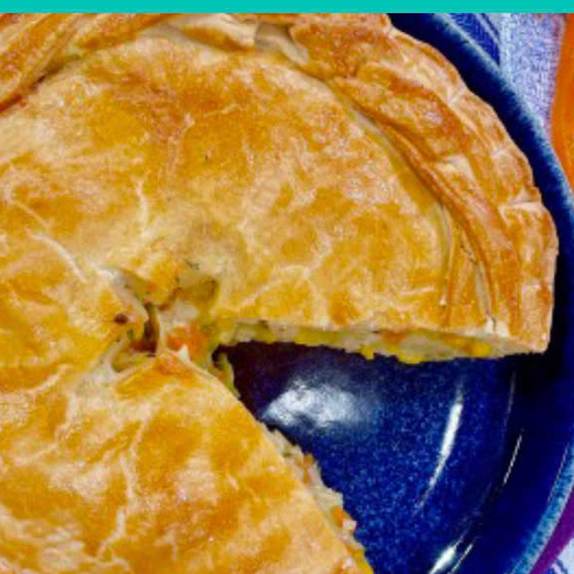 Chicken & Leek Pie.  