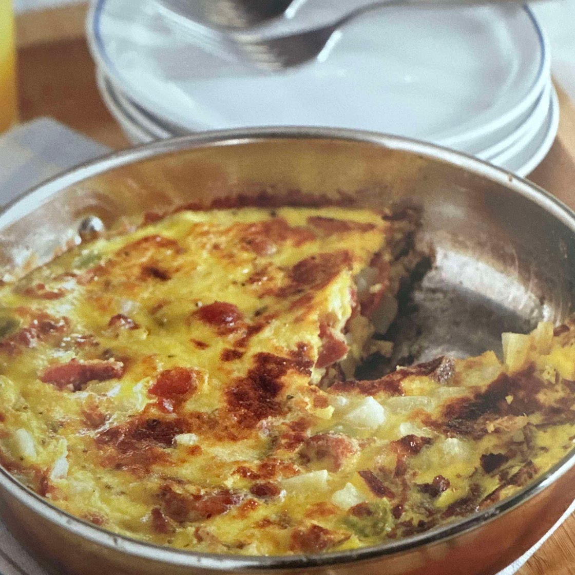BACON & POTATO FRITTATA