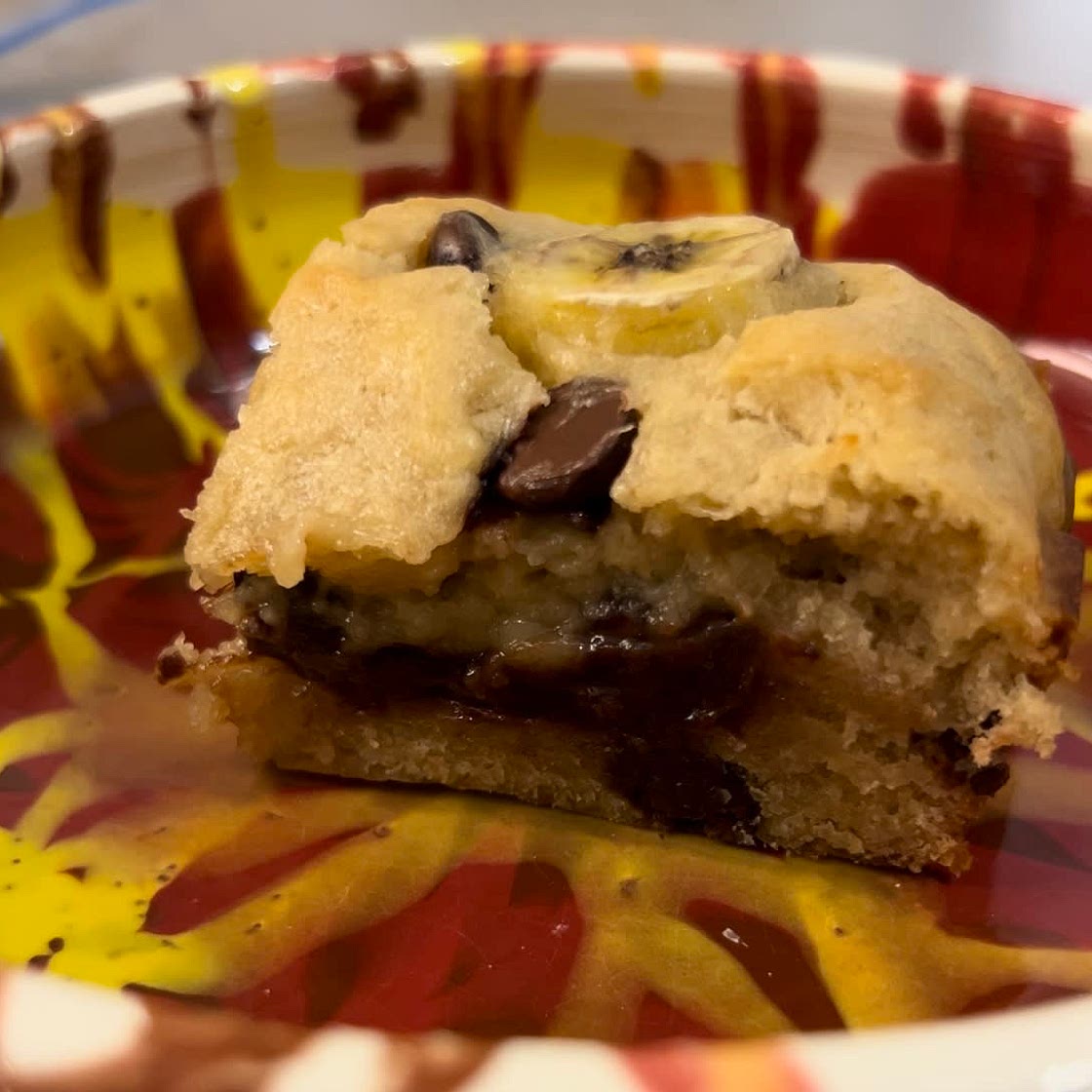 Vegan Banana Blondies