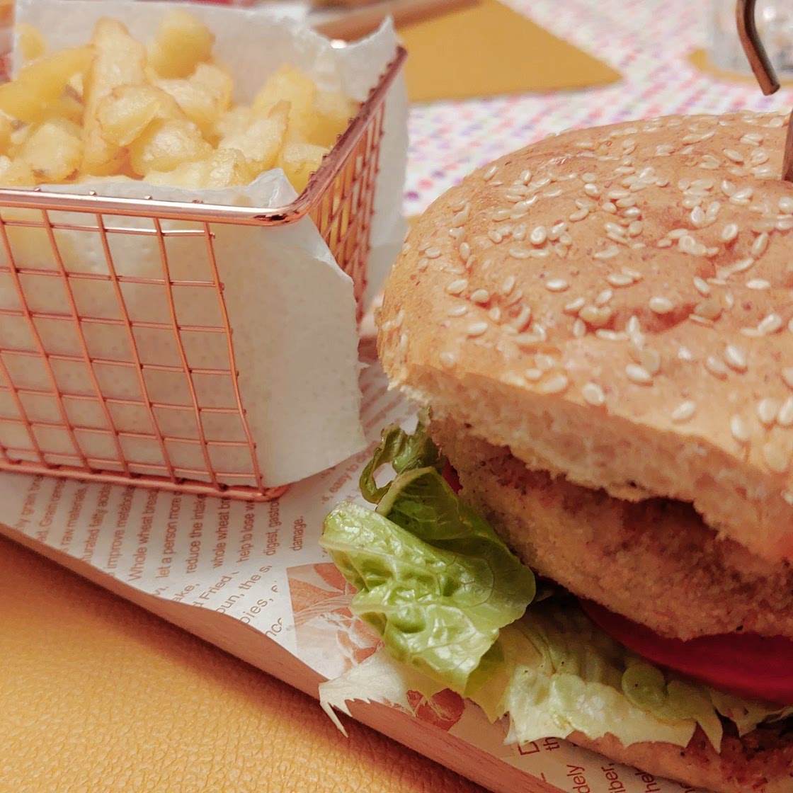Burger - Crispy chicken