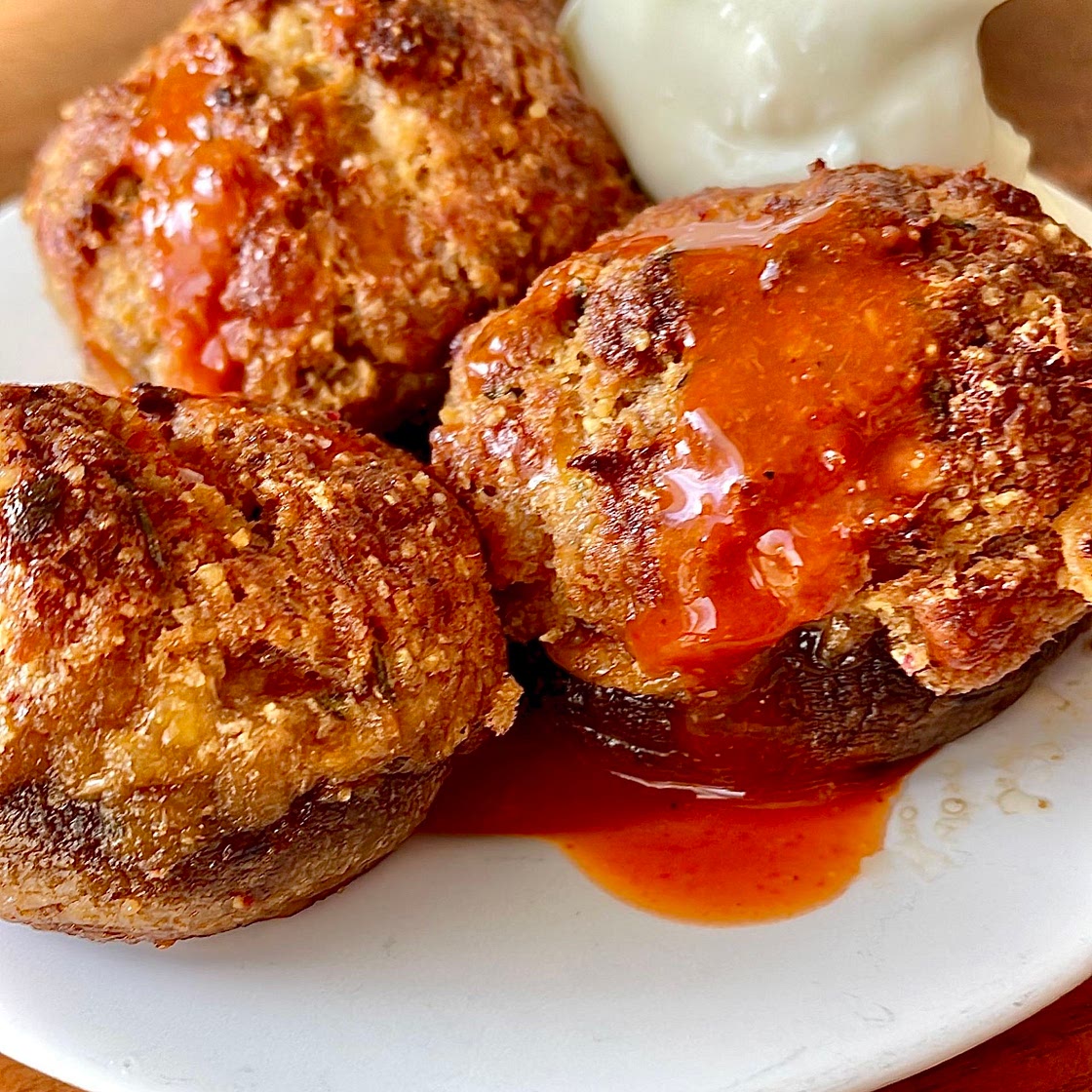 Tuna Stuffed Mushrooms 