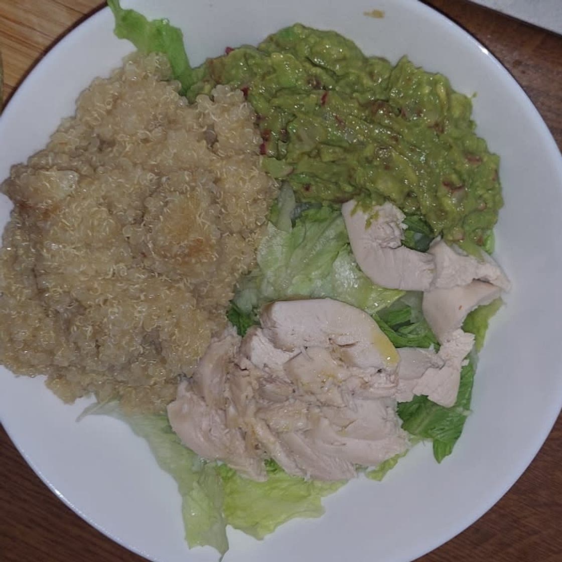 Hühnchen Avocado Paste mit Quinoa (S20)