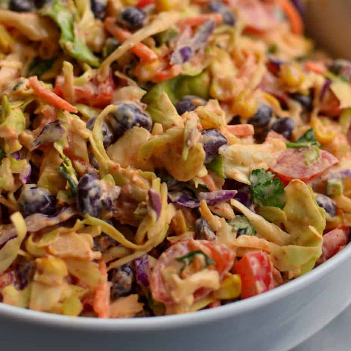 Easy Mexican Coleslaw Recipe