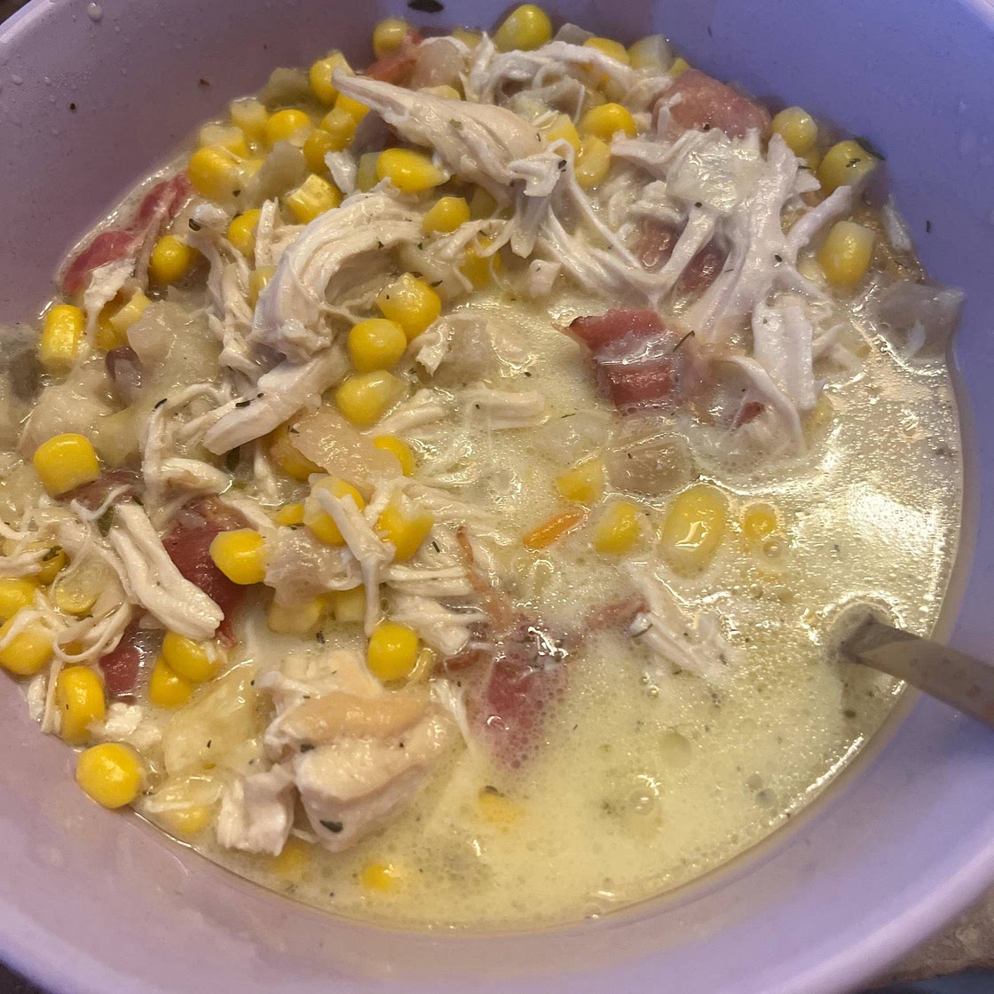 Slow Cooker Chicken Corn Chowder