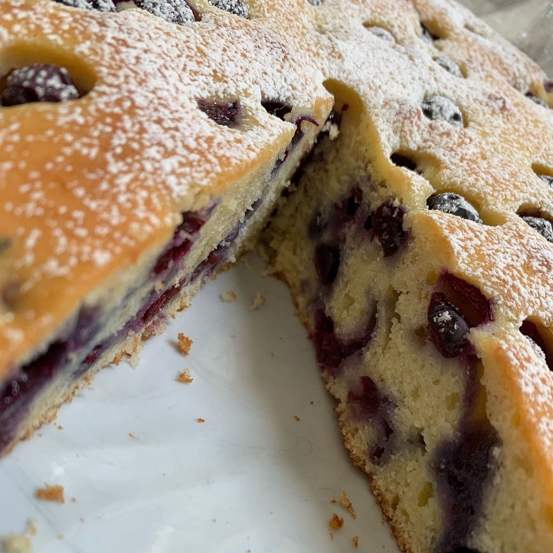BLUEBERRY RICOTTA CAKE