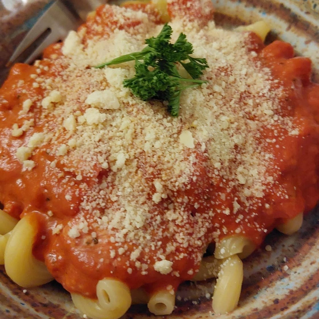 Tomato Goat Cheese Pasta