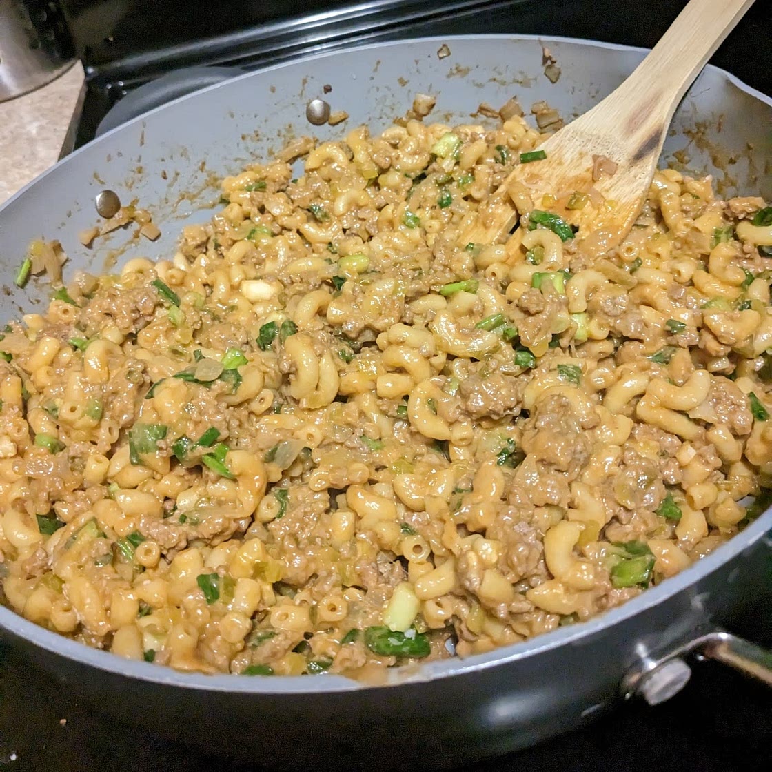One Pot Cheeseburger Pasta