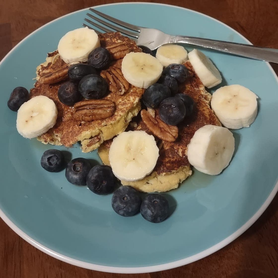 Fluffy Keto Pancakes With Ricotta & Pecans