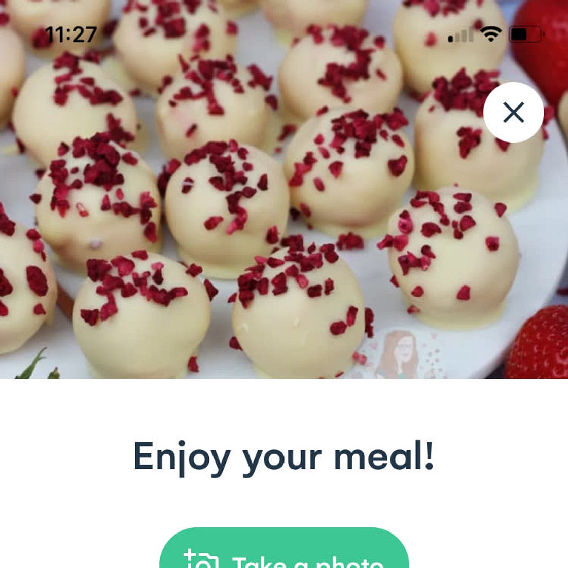 Baileys Strawberry Truffles!
