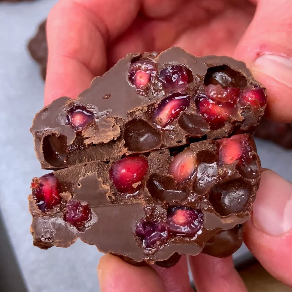 POMEGRANATE CHOCOLATES