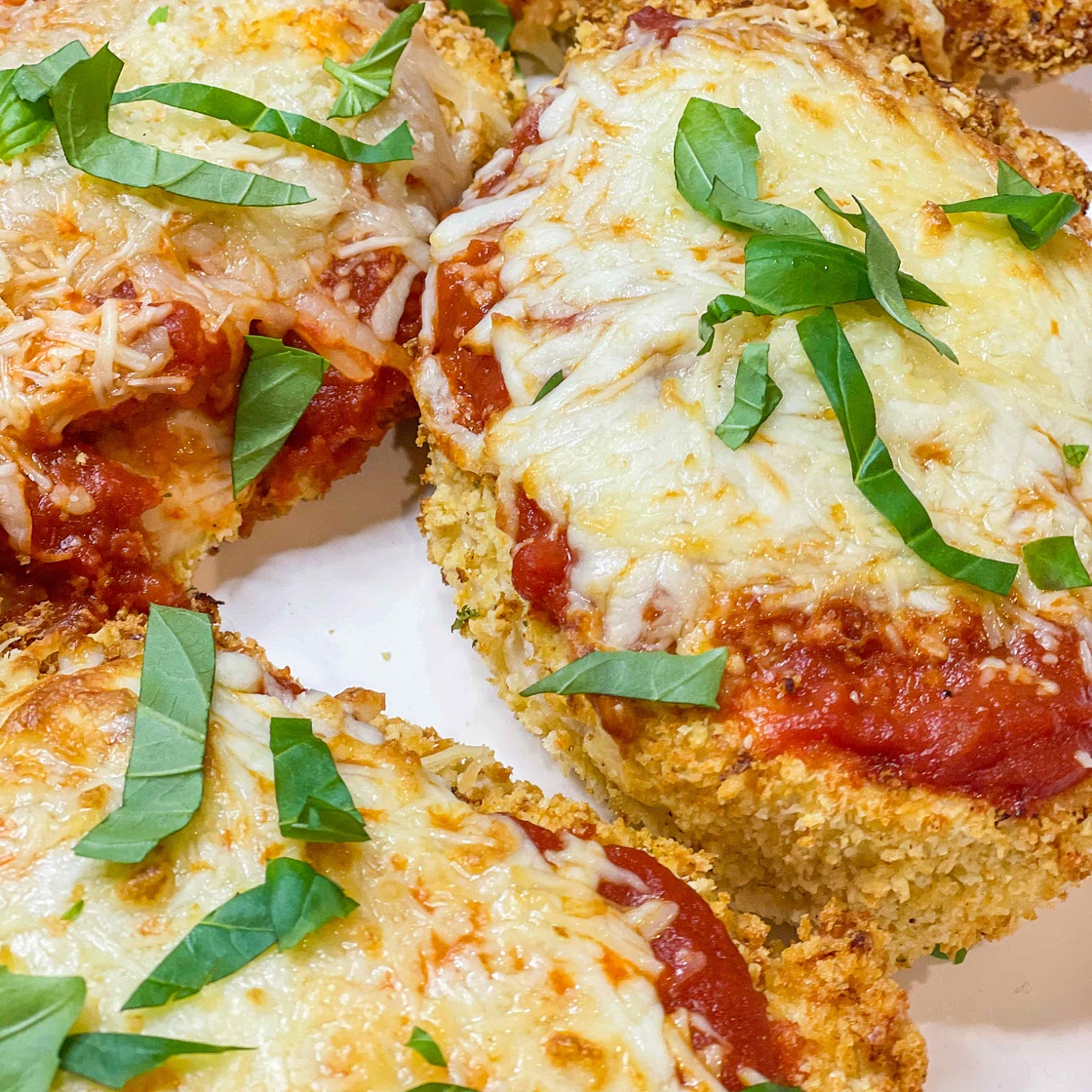 Air fryer chicken parmesean 