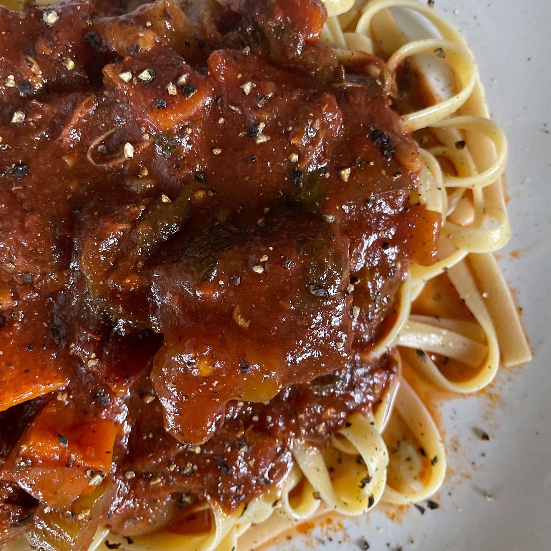 Healthier Beef Ragu