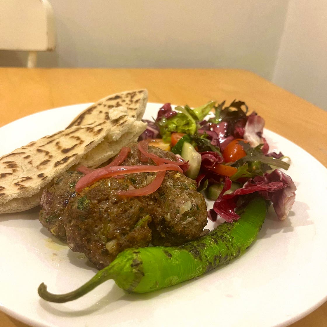 Lamb kebab patties
