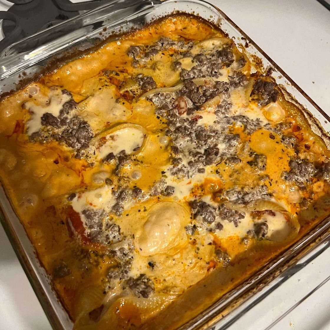 Venison Lasagna Stuffed Shells