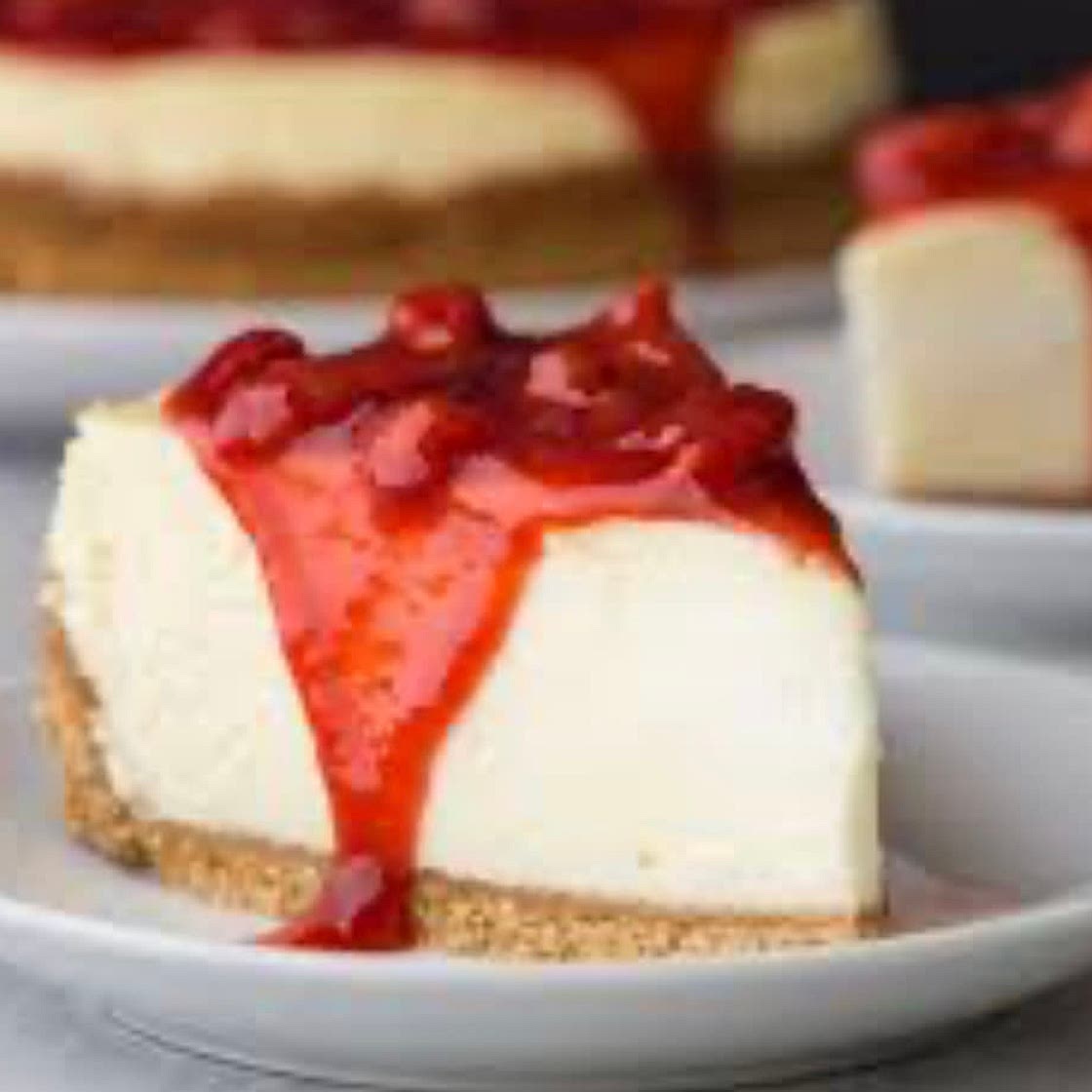 Strawberry cheesecake 