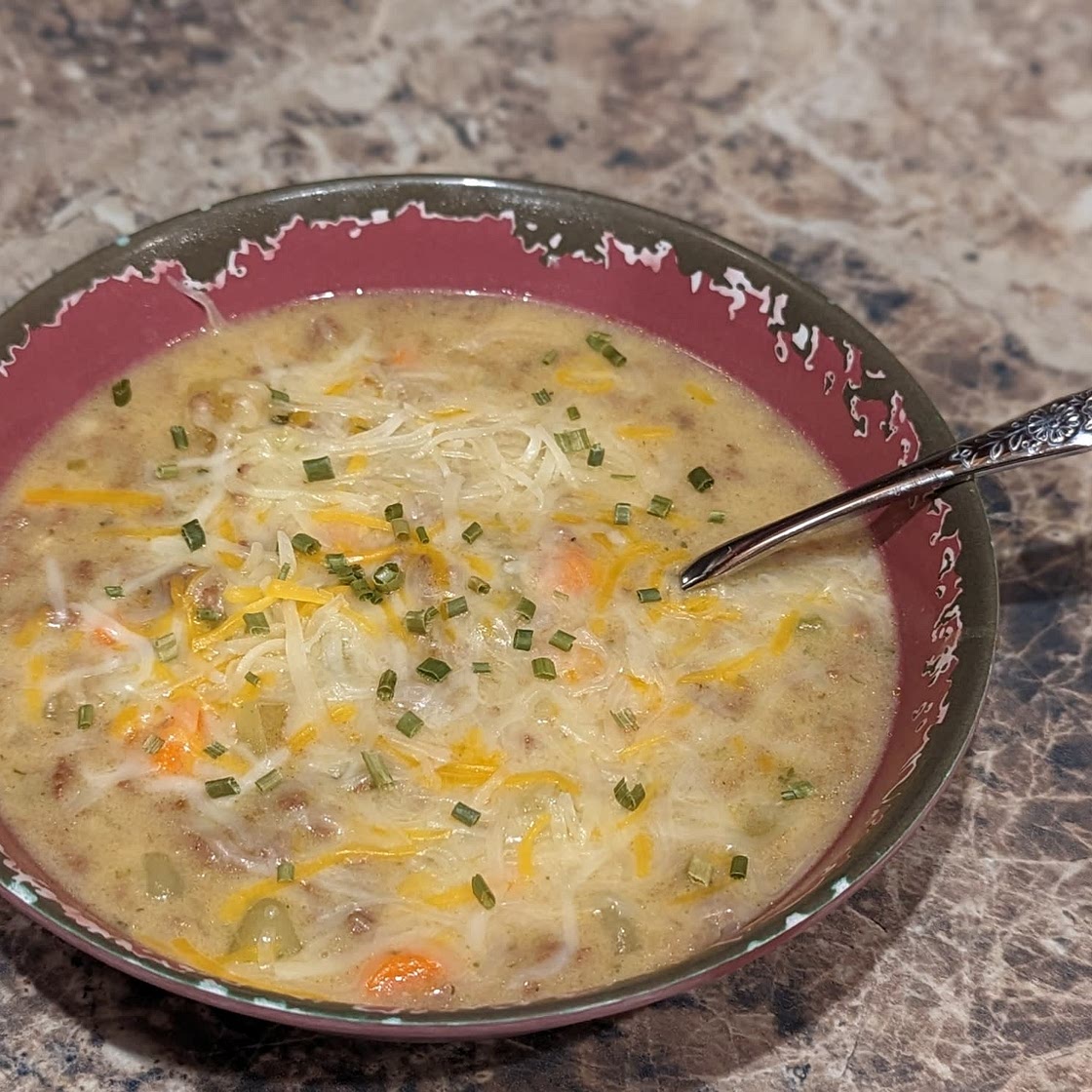 Cheeseburger Soup