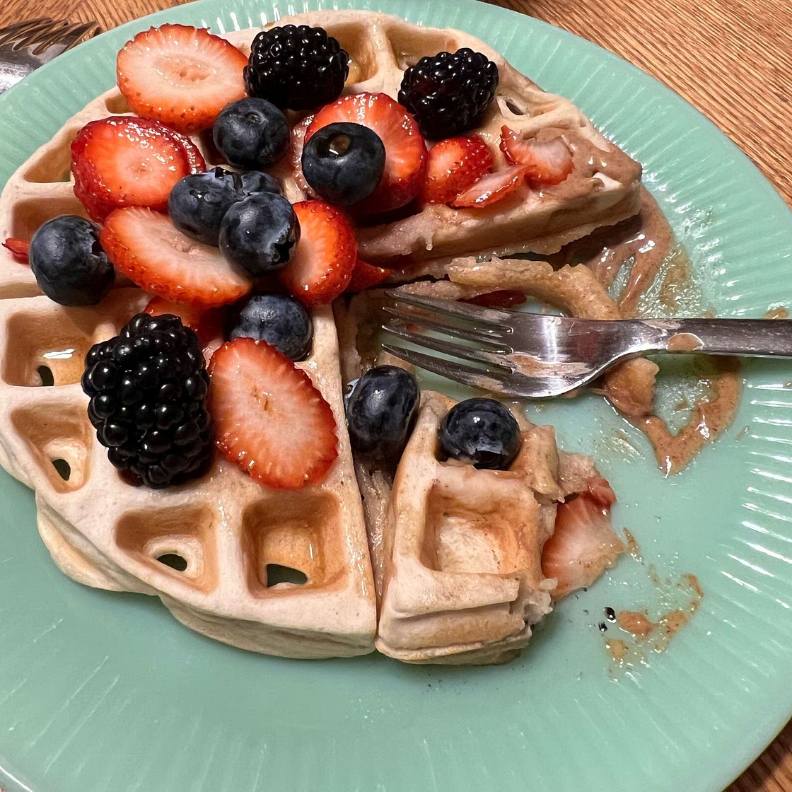 Easy yummy vegan waffle recipe
