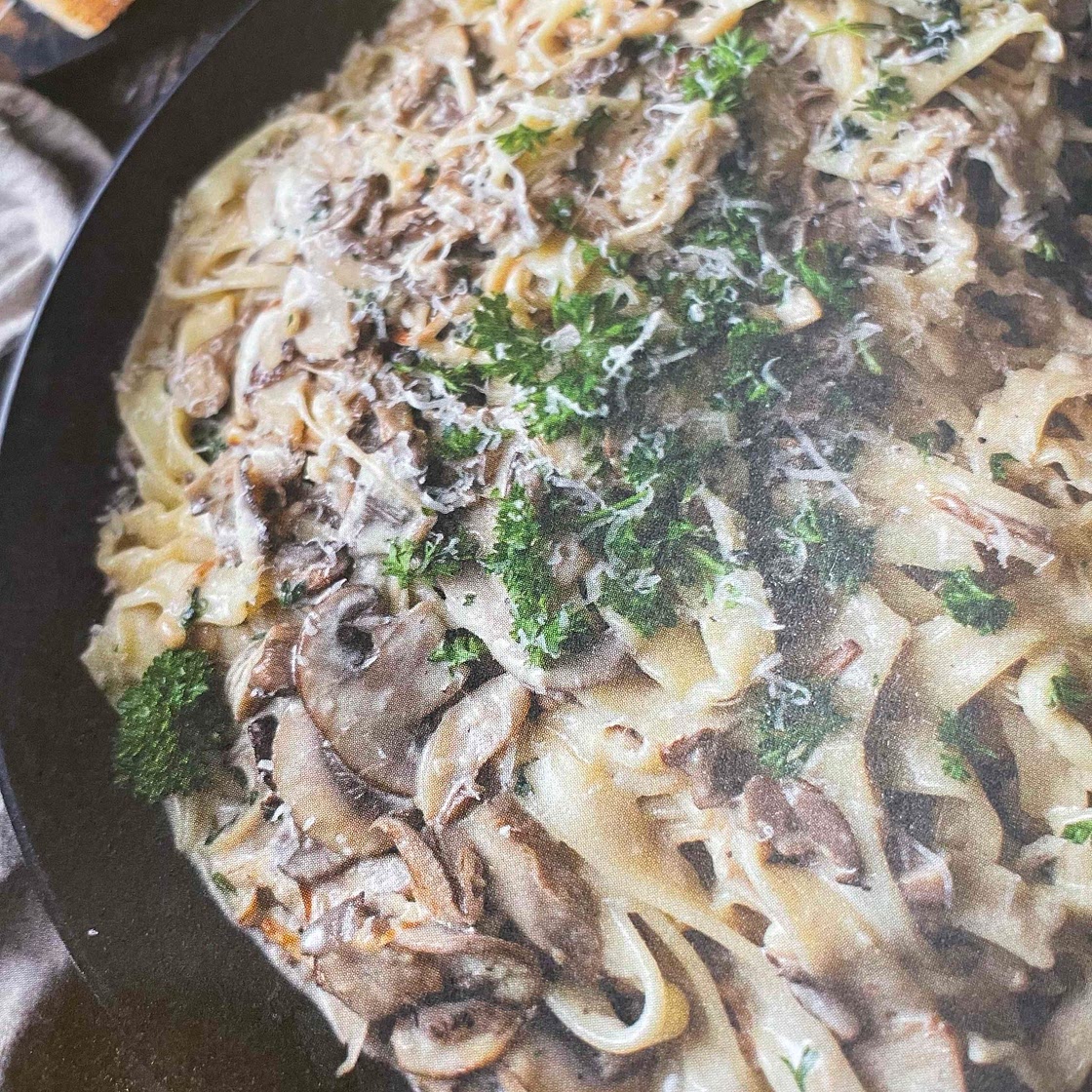 Truffle Pasta with Mixed Mushrooms
