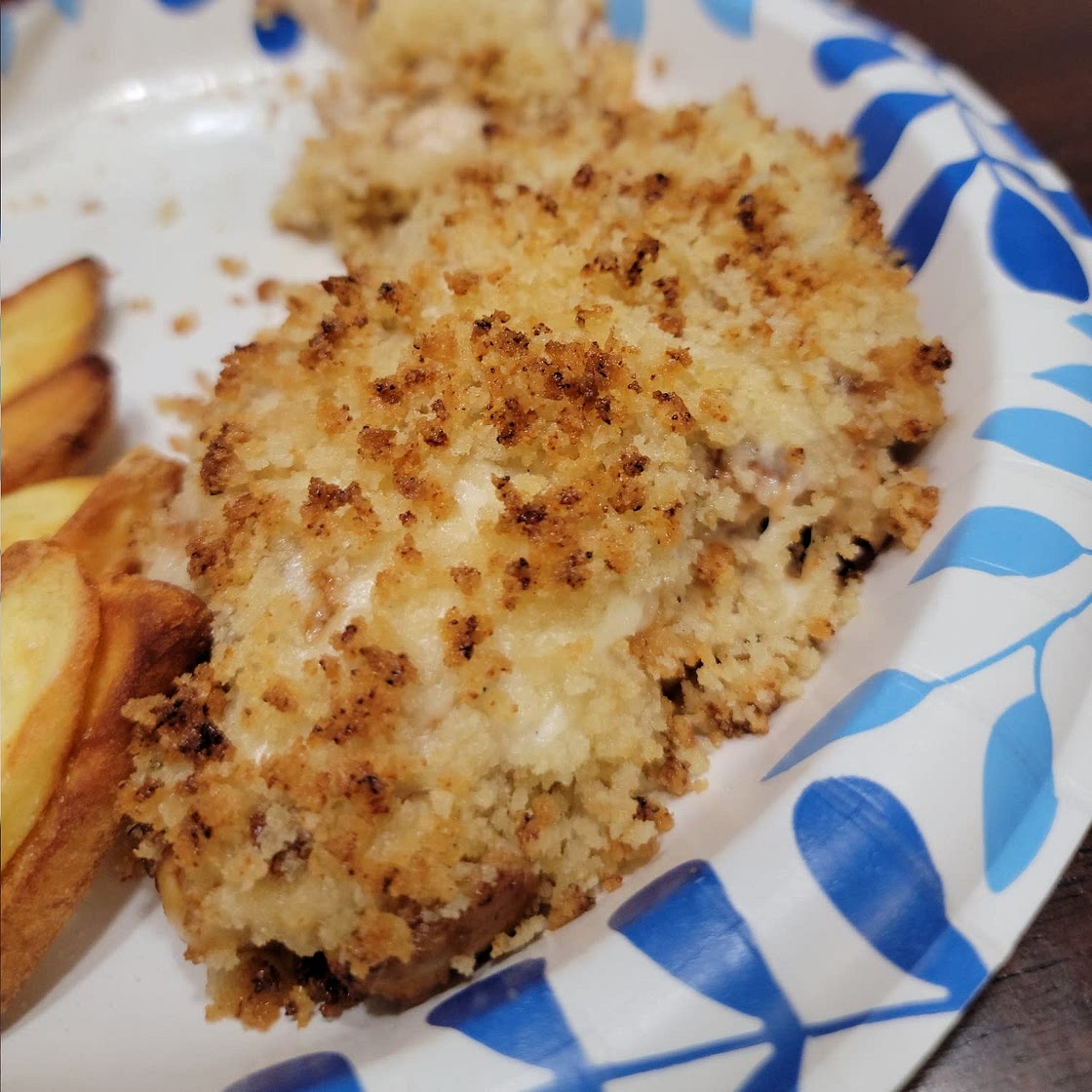 Copycat Longhorn Parmesan Crusted Chicken