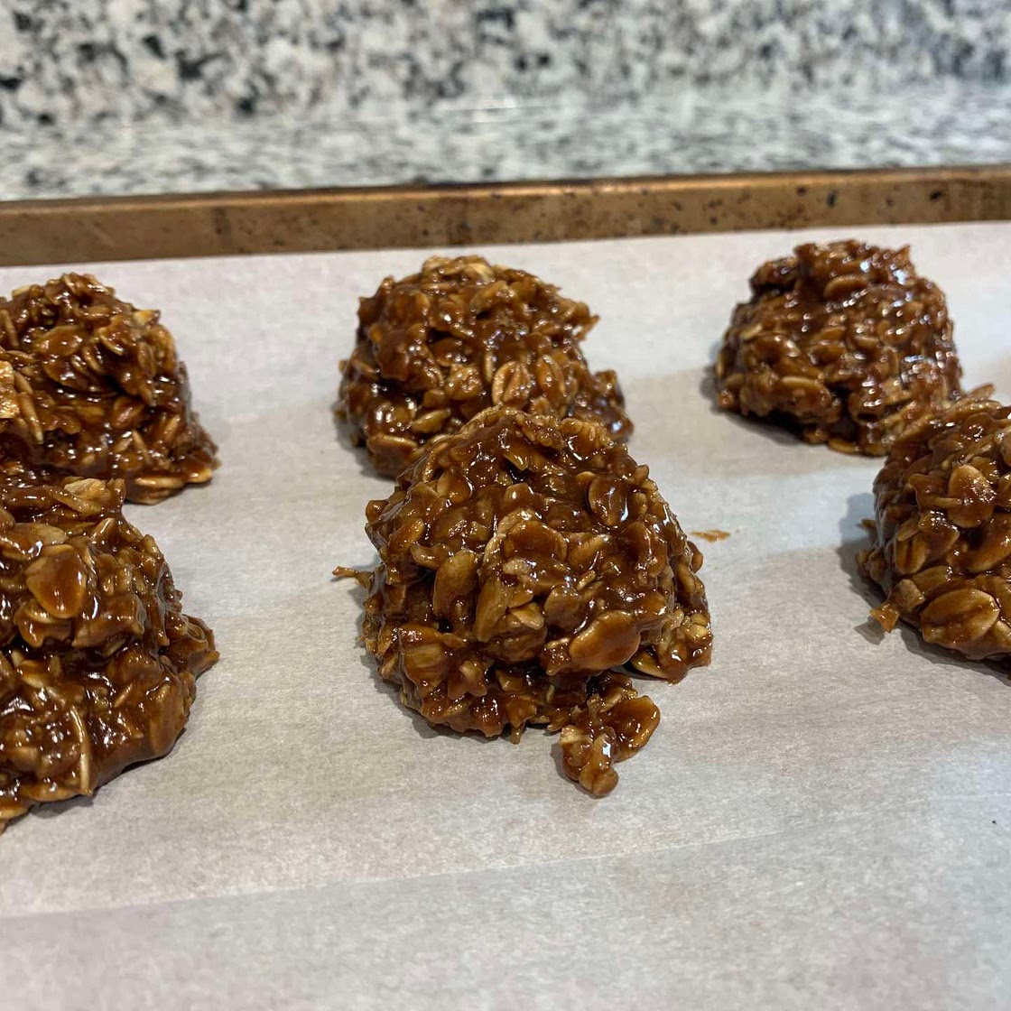 Oatmeal munchies (No bake cookies)