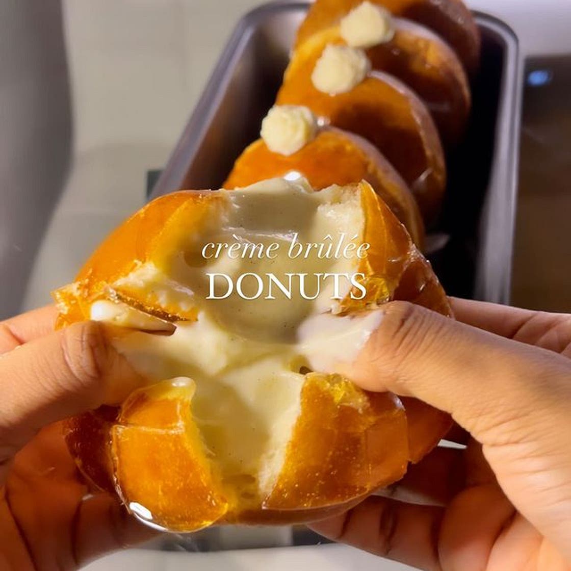 Creme Brulee Donuts