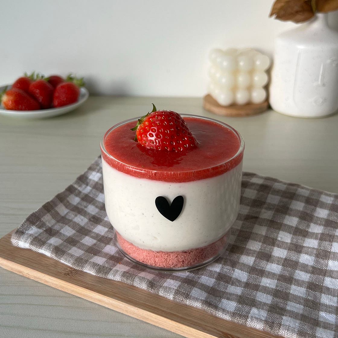No bake strawberry cheesecake š