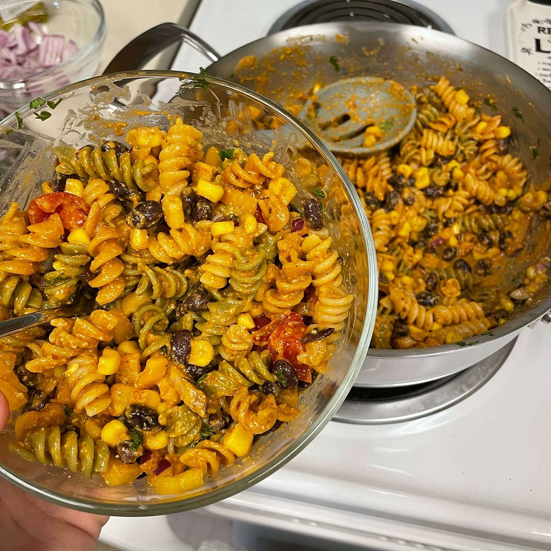 Vegan Southwest Pasta Salad Recipe