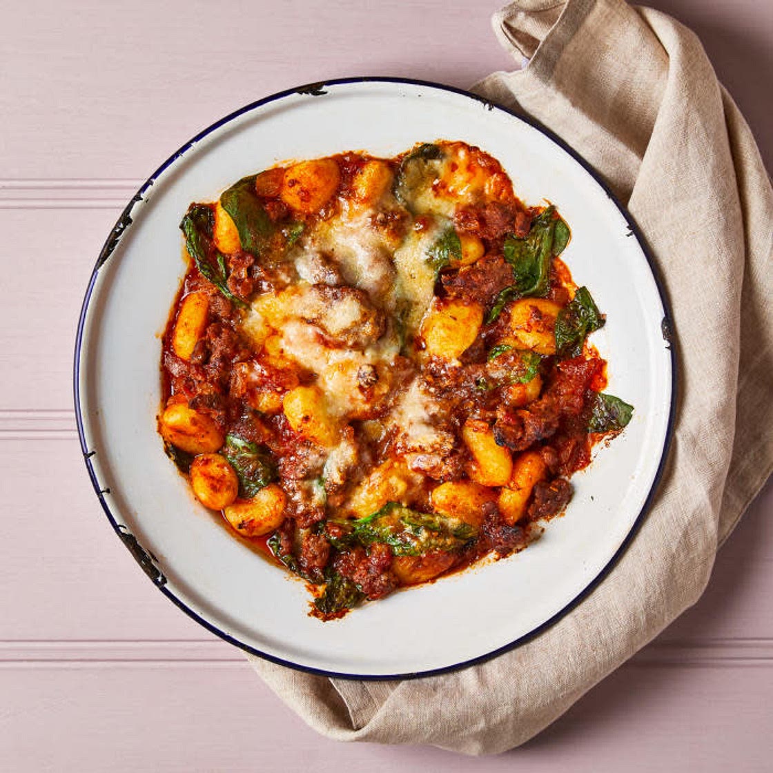 Hearty Lamb Ragù Gnocchi Bake