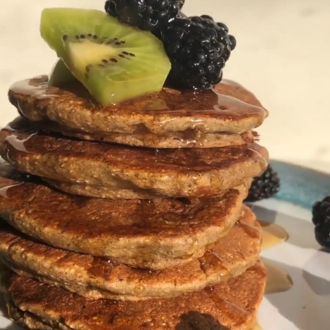 Vegan Oat Pancakes
