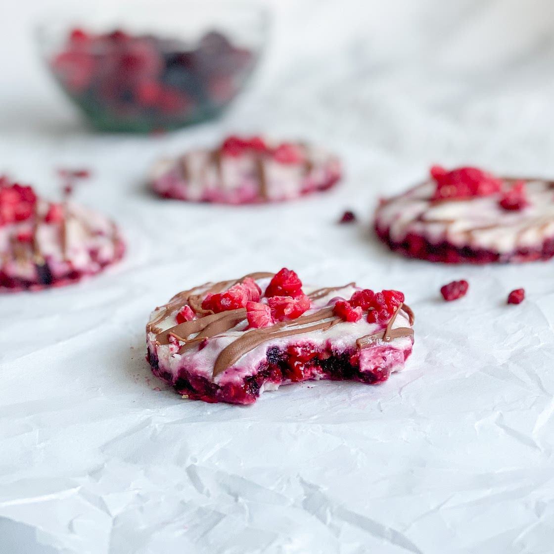 40 Calorie Yogurt Jam Bites 