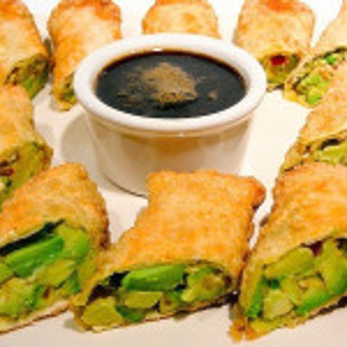 BJ's Restaurant and Brewhouse Avocado Egg Rolls