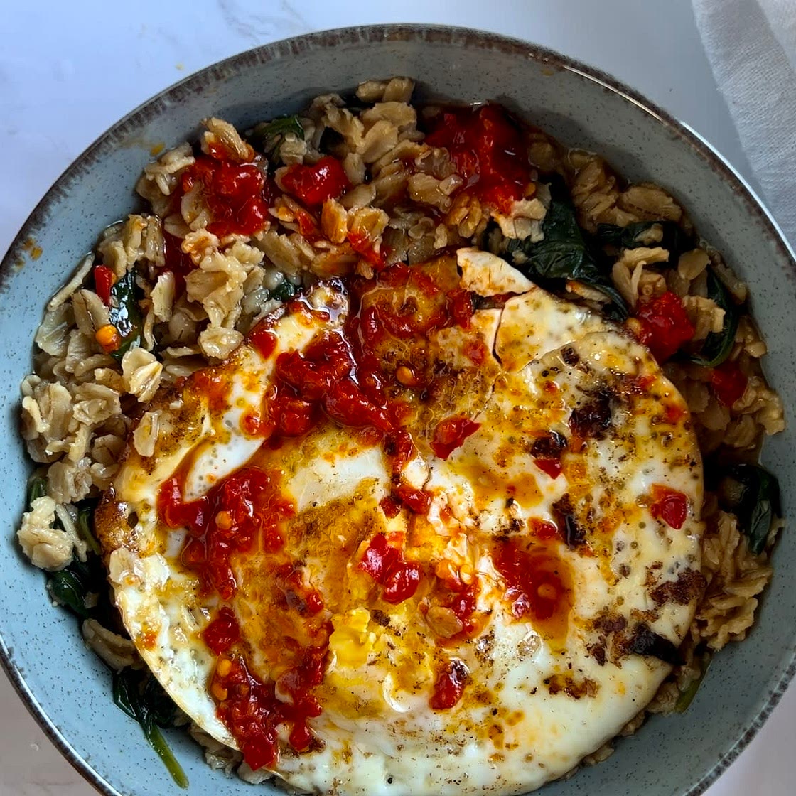 Bone Broth Savory Oats