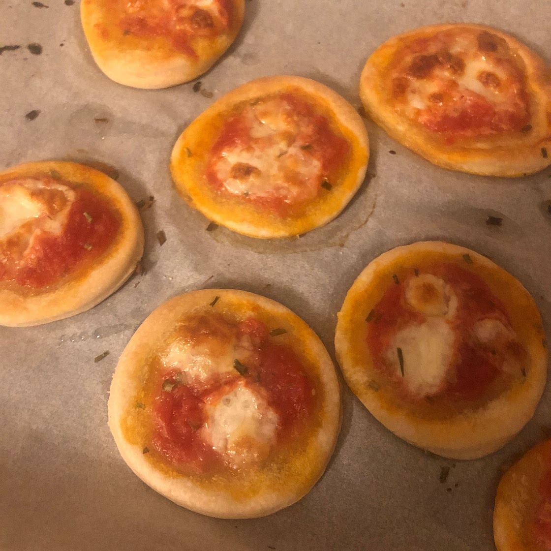Pizzette rosse