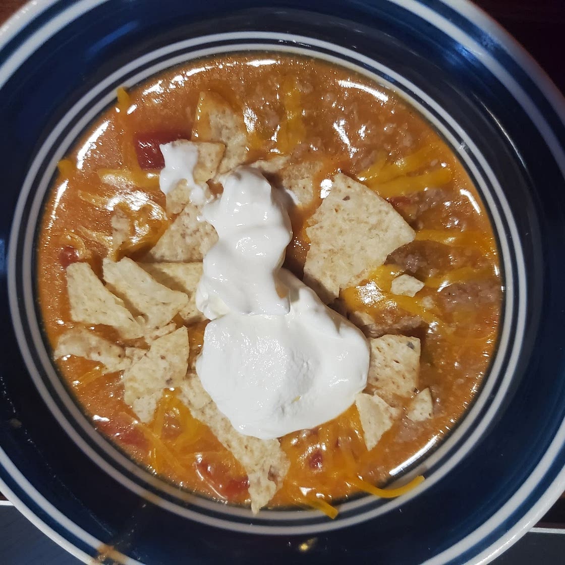 Beefy Nacho Soup